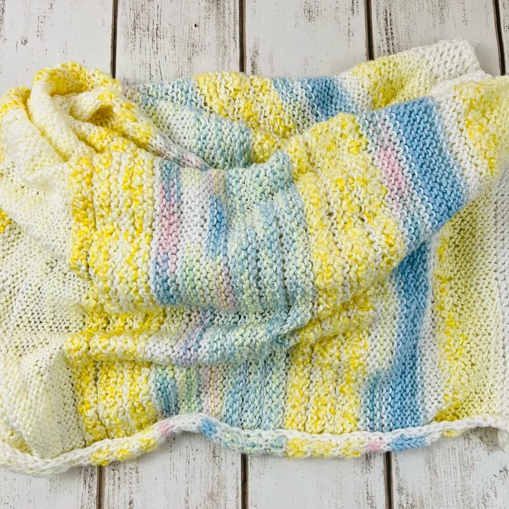 Handmade Baby Unisex Blanket Throw Afghan